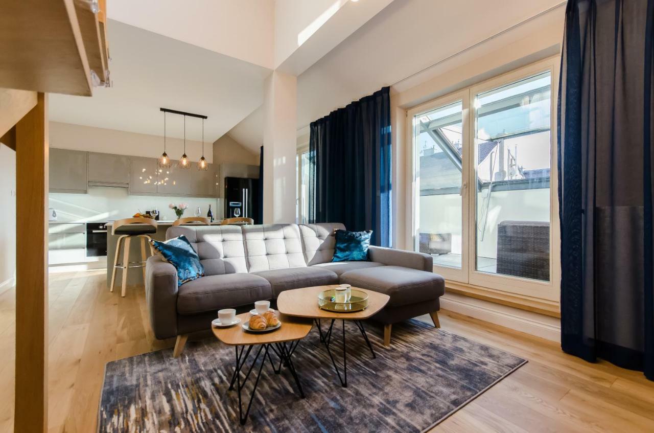 شقة Kazimierz Penthouse With Private Terrace كراكوفيا المظهر الخارجي الصورة