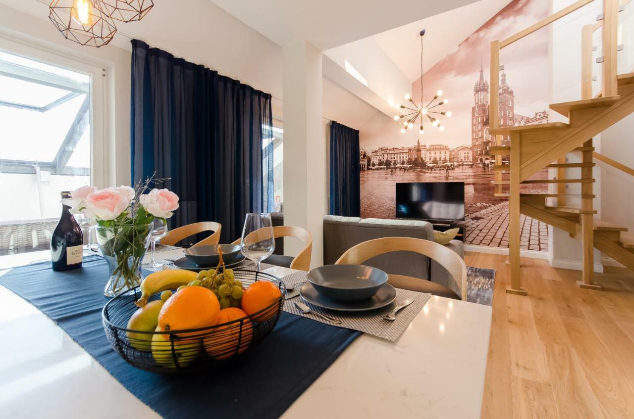 شقة Kazimierz Penthouse With Private Terrace كراكوفيا المظهر الخارجي الصورة