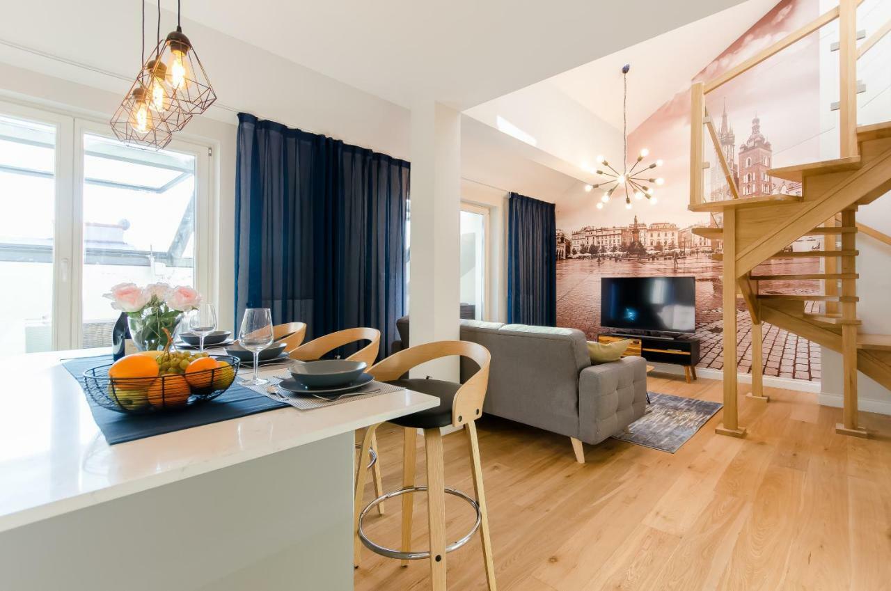 شقة Kazimierz Penthouse With Private Terrace كراكوفيا المظهر الخارجي الصورة