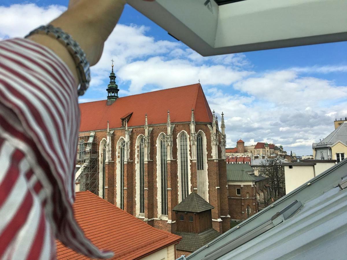 شقة Kazimierz Penthouse With Private Terrace كراكوفيا المظهر الخارجي الصورة